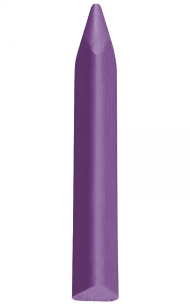 Jovi Triwax Estuche de 12 Ceras - Ceras Triangulares Resistentes - No Manchan Ni Se Rompen - Trazo Suave y Homogeneo - Facil Agarre - Apta para Sacapuntas - Color Morado