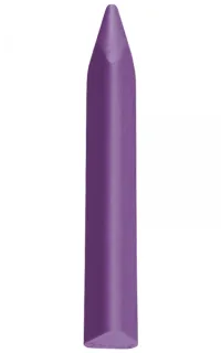 Jovi Triwax Estuche de 12 Ceras - Ceras Triangulares Resistentes - No Manchan Ni Se Rompen - Trazo Suave y Homogeneo - Facil Agarre - Apta para Sacapuntas - Color Morado