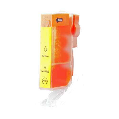 BULK - Canon CLI521 Amarillo Cartucho de Tinta Generico - Reemplaza 2936B001 · Pack de 50 uds.