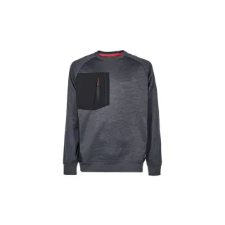 Upower York Sudadera Polar - Talla 2XL - Cuello Redondo - Color Gris Meteorito