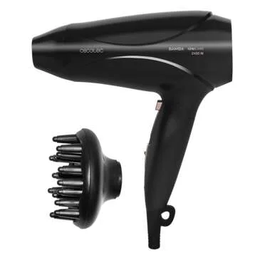 Cecotec Bamba IoniCare 5450 Power&Go Pro Fire Secador de Pelo de Viaje 2400W - Motor Profesional - Potente Caudal de Aire - 2 Velocidades y 2 Temperaturas - Incluye Concentrador y Difusor