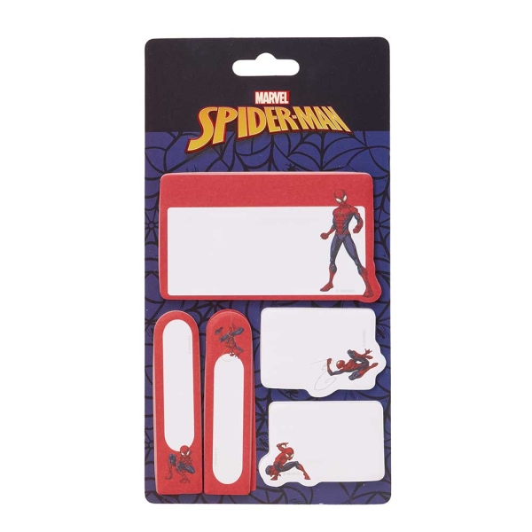 Safta Spider-Man Pack de Notas Adhesivas - Formatos Surtidos - Cabecera para Colgar - 10x20cm - Colores Surtidos