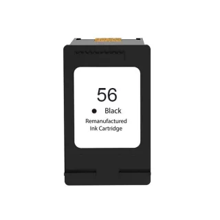 Remanufacturado HP 56 Negro Cartucho de Tinta - Reemplaza C6656AE/C6656GE