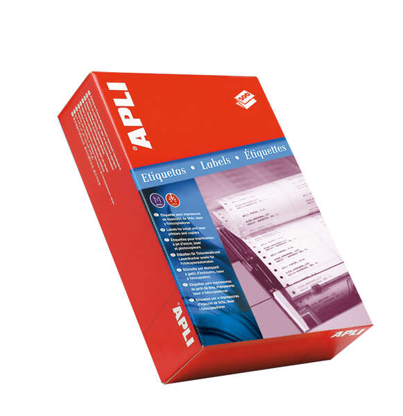 Apli Etiquetas en Continuo 101.6 x 74.1mm - 3 500 Hojas
