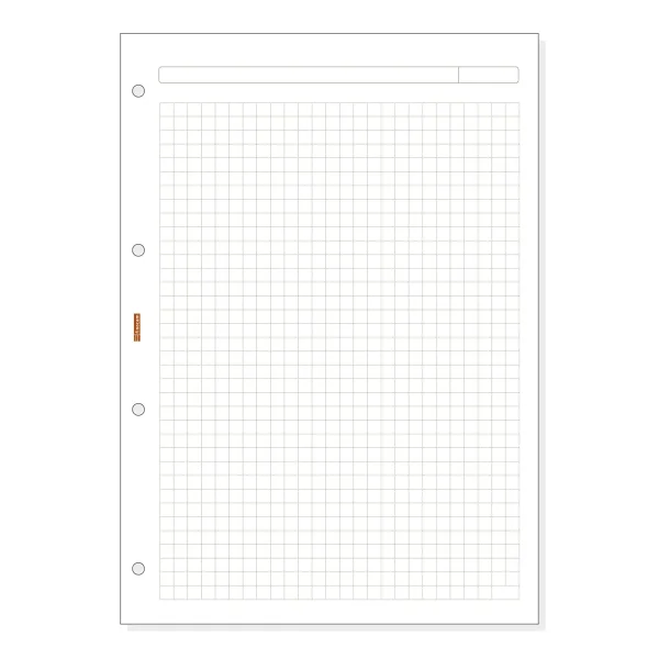 Finocam R4040 Recambio para Agendas Open - Formato A4 - 210x5x297mm - Color Blanco