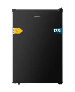 Cecotec Bolero CoolMarket TT 133 L Black Mini Frigorifico - Capacidad 133L - Luz LED - Temperatura Regulable - 55.1x57.5x83.5cm - Color Negro