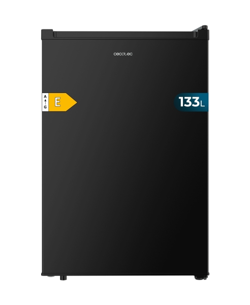 Cecotec Bolero CoolMarket TT 133 L Black Mini Frigorifico - Capacidad 133L - Luz LED - Temperatura Regulable - 55.1x57.5x83.5cm - Color Negro