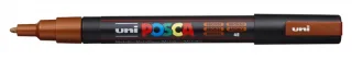 Posca PC-3M Marcador de Pintura - Punta Conica 0.9-1.3mm - Tinta Base al Agua - Resistente a la Luz - No Permanente - Color Bronce · Pack de 6 uds.