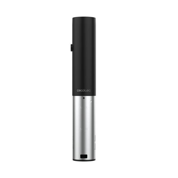 Cecotec SlowVide 1000 Connected Sous Vide Roner para Cocinar a Baja Temperatura - 1000W - Calentamiento Rapido - WiFi - Temporizador - Pantalla Tactil - IPX7 - Acero Inoxidable - Color Negro