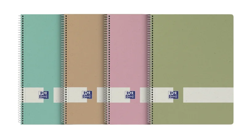 Oxford Nature Europeanbook A4+ Tapa Dura - 80 Hojas - 1 Linea - 2 Margenes · Pack de 5 uds.