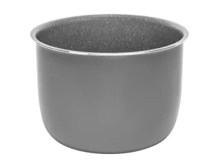 Cecotec Excelsior Cubeta Ceramica para Ollas GM de 6L - Material Ceramico Resistente - Antiadherente Tricapa - Facil Limpieza - Color Gris