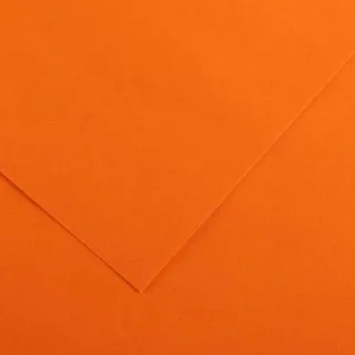 Canson Guarro Pack de 25 Cartulinas Iris de 185g - 50x65cm - Color Naranja
