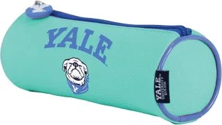 Dohe Yale Dog Portatodo Simple Redondo - Cierre con Cremallera y Tirador de Goma