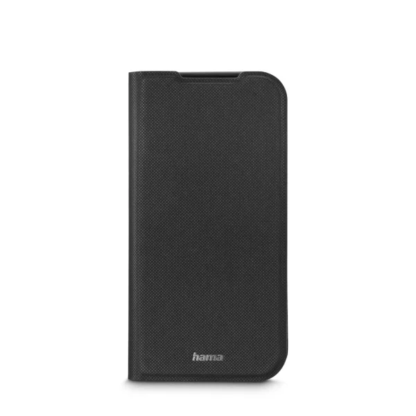 Hama Daily Protect Funda para iPhone 17 Pro - Antideslizante - Cierre Magnetico - Antihuellas - Poliuretano Termoplastico - Funcion de Soporte - Color Negro