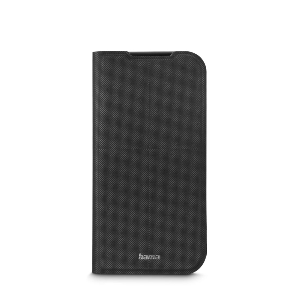 Hama Daily Protect Funda para iPhone 17 Pro - Antideslizante - Cierre Magnetico - Antihuellas - Poliuretano Termoplastico - Funcion de Soporte - Color Negro