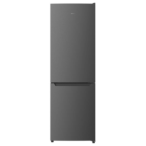 Cecotec Bolero CoolMarket Combi 322 Dark E Frigorifico Combi - Capacidad 322L - Temperatura Regulable - Cajon para Carne y Pesado - Cajon Humedad Regulable - Clase E - 60x185cm - Color Gris