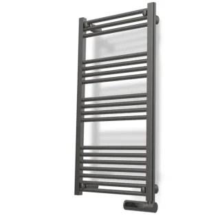 Cecotec ReadyWarm 9200 Toallero Electrico - 750W - Pantalla LED - Programador Semanal - 4 Modos - Temperatura Ajustable - IP24 - Seguridad Anti Sobrecalentamiento y Antihelada - 50x6x107cm -