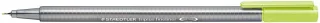 Staedtler Triplus Fineliner 334 Rotulador de Punta Fina - Trazo de 0.3mm - Tinta Base de Agua - Color Verde Lima · Pack de 10 uds.
