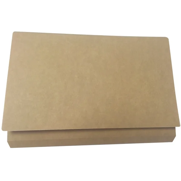 Gio By Elba Subcarpeta con Bolsa y Solapa Folio Kraft Bicolor - Resistente Cartulina de 240gr - Bolsa y Solapa para Mayor Proteccion - Diseño Bicolor Kraft · Pack de 25 uds.
