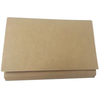 Gio By Elba Subcarpeta con Bolsa y Solapa Folio Kraft Bicolor - Resistente Cartulina de 240gr - Bolsa y Solapa para Mayor Proteccion - Diseño Bicolor Kraft · Pack de 25 uds.