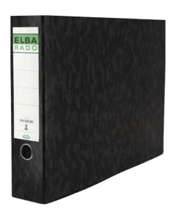 Elba Archivador Palanca Carton Compacto A3 Apaisado - Resistente y Duradero - Tamaño A3 Apaisado - Ideal para Organizar Documentos