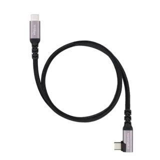 Nanocable Cable USB-C 3.2 GEN2 Acodado 100W 2 M