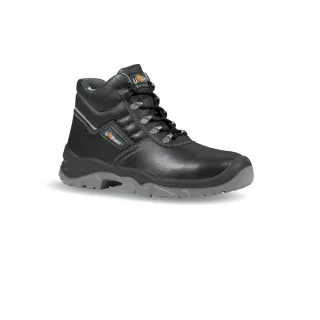 Upower Reptile RS L Calzado de Seguridad Altos - Talla 36 - Cuero Impreso Hidrofugo, Puntal de Acero, Antiperforacion, Suela Antideslizante, Proteccion S3 FO SR, Confort y Durabilidad - Colo