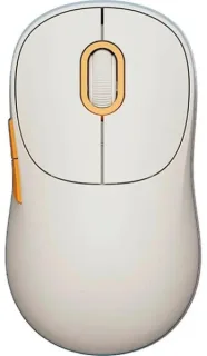 Xiaomi Wireless Mouse 3 Raton Inalambrico con Adaptador de 2.4GHz y Bluetooth 1200dpi - 5 Botones - Uso Diestro - Color Blanco