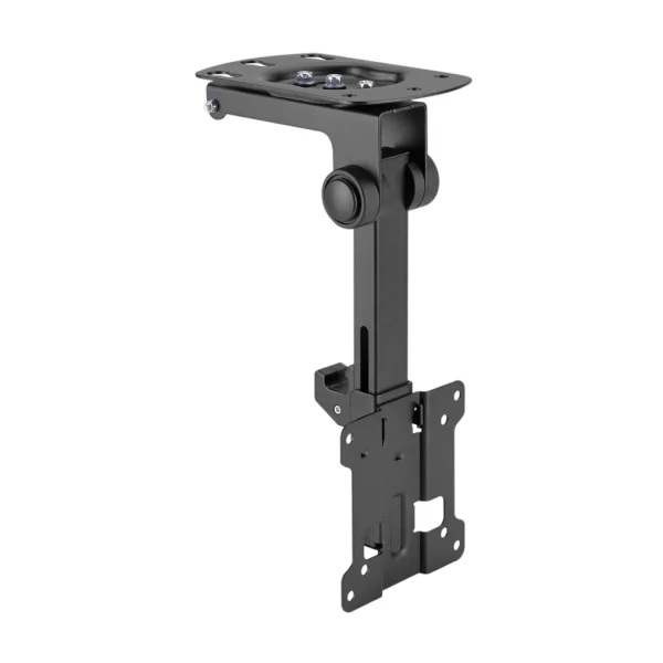 Aisens CT32S-483 Soporte de Techo Para Monitor/TV de 13"-32" - Giratorio y Plegable - Peso Maximo 20Kg - Vesa Maximo 100x100 - Color Negro