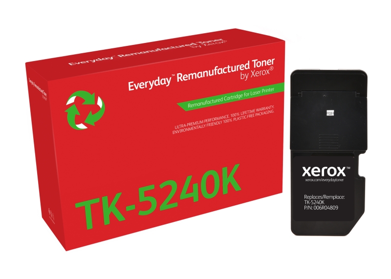 Xerox Everyday Kyocera TK5240 Negro Cartucho de Toner Remanufacturado - Reemplaza 1T02R70NL0/TK5240K