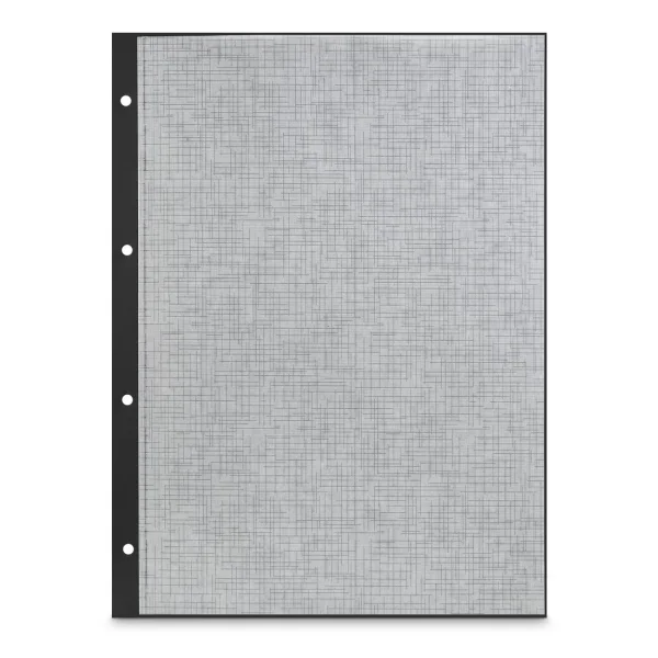 Hama Pack de 25 Cartulinas para Fotos - Perforado - Papel Intercalado - 233x310mm - Color Negro