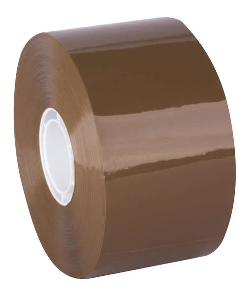 Apli Precinto Compact sin Ruido Pp Acrilico - 50mm x 132m - Grosor 28µm" - Marron