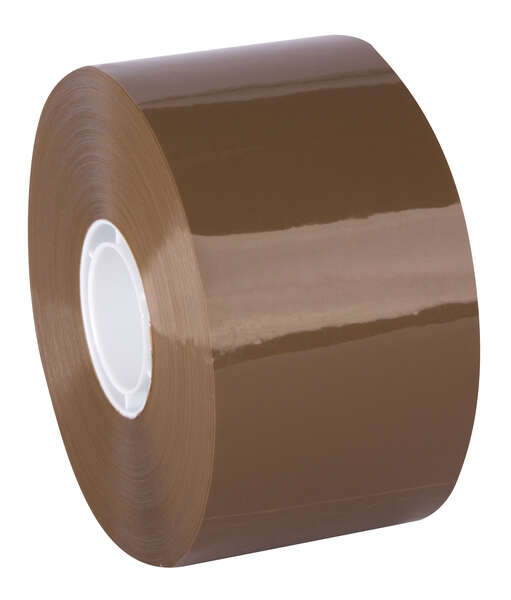 Apli Precinto Compact sin Ruido Pp Acrilico - 50mm x 132m - Grosor 28µm" - Marron