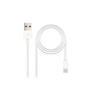 Nanocable Cable de datos/carga LIGHTNING/USB 1 M