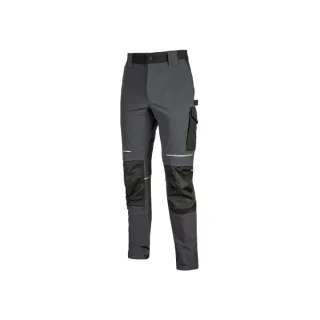 Upower Atom Pantalon Stretch Resistente - Talla 2XL - Repelente al Agua, Transpirable, Secado Rapido, Bolsillos Multifuncionales, Proteccion Rodillas Certificada, Costuras Reforzadas - Color