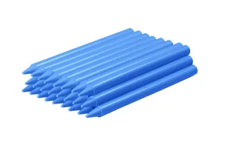 Jovi Plasticolor Estuche de 25 Ceras Plasticas - Resistentes - No Manchan - Agradable de Rayar - Acabado Brillante - Gran Duracion - Color Azul