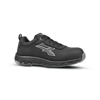 Upower Marcus ESD Calzado de Seguridad - Talla 35 - Microfibra Nobuck Hidrofugo, Puntera Fibertoe, Plantilla Antiperforacion Ultraligera, Suela EVA Caucho, Proteccion S3S CI HI HRO FO SR - C