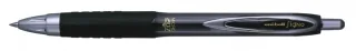 Uni-ball UMN-207 MICRO Roller de Tinta Pigmentada - Punta de Bola 0.5mm - Grip de Caucho Antifatiga - Escritura Suave y Duradera - Color Negro · Pack de 12 uds.