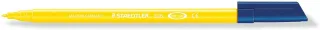 Staedtler Noris 326 Rotulador de Punta Fina - Trazo 1mm Aprox - Tina Base de Agua - Color Amarillo · Pack de 10 uds.