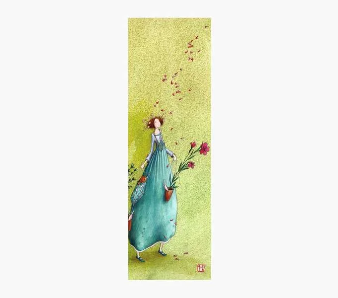 Pictura Gaëlle Boissonnard Marcapaginas - 5.5x14cm - Embolsada en Celofan - Impresas en Papel con Certificacion FSC