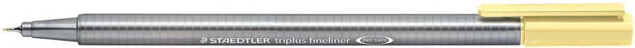 Staedtler Triplus Fineliner 334 Rotulador de Punta Fina - Trazo de 0.3mm - Tinta Base de Agua - Color Vainilla · Pack de 10 uds.