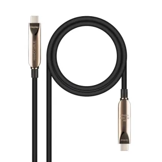 Nanocable Cable USB3.2 Gen2x1 AOC 60W 8K, 15m