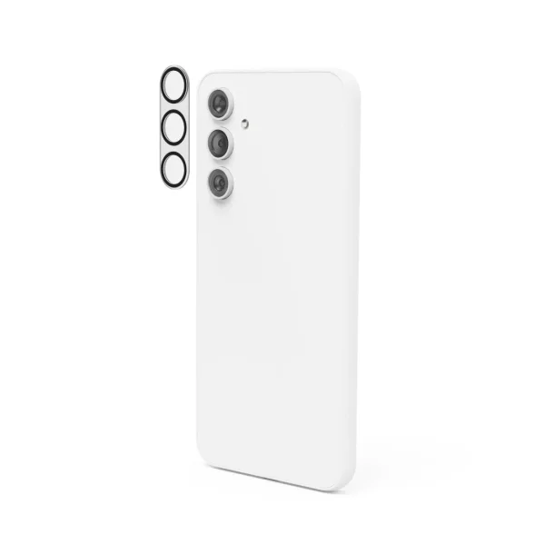 Hama Cam Protect Protector de Camara para Samsung Galaxy A26 5G - Vidrio Templado - Color Transparente