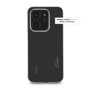 Hama Always Clear Funda para Xiaomi Redmi 15C / 15C 5G - Antideslizante - Poliuretano Termoplastico - Bordes Elevados - Color Transparente