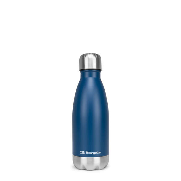 Orbegozo TRL 354 Botella Termo - Conserva Liquidos Frios y Calientes por Horas - Acero Inoxidable - Tapon Hermetico - Libre de BPA - 350ml de Capacidad