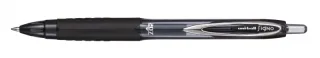 Uni-ball UMN-207E Roller - Punta de Bola 0.7mm - Grip de Caucho Antifatiga - Tinta Pigmentada Resistente a Luz y Agua - Color Negro · Pack de 12 uds.