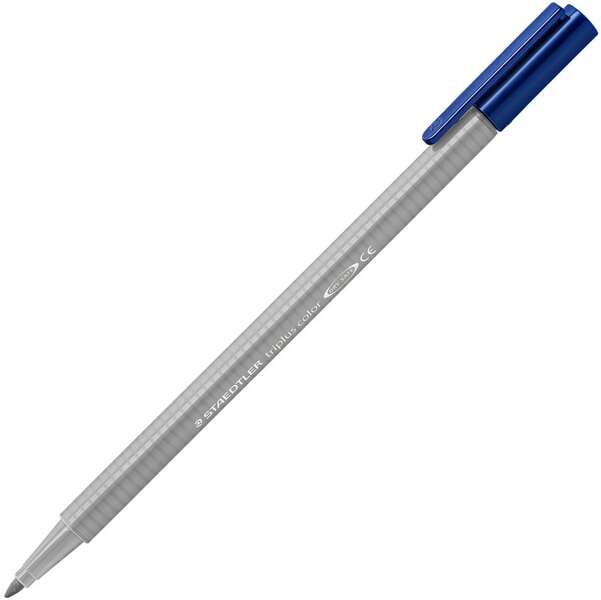 Staedtler Triplus Color 323 Rotulador de Punta Fina - Trazo 1mm Aprox - Tinta Base de Agua - Color Gris Claro · Pack de 10 uds.