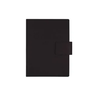 Finocam Duouno Agenda de Espiral - Bolsillo Interior - Anilla Portaboligrafo - Formato E10 - 155x212mm - Semana Vista Horizontal - Color Negro