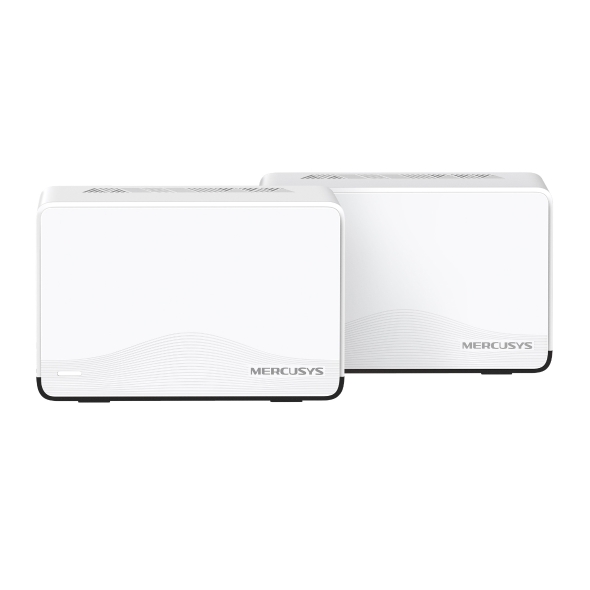 Mercusys Halo H27BE Pack de 2 Sistema Mesh Wi Fi 7 BE3600 - Cobertura Hasta 650m22 - Velocidad hasta 3600 Mbps - Color Blanco