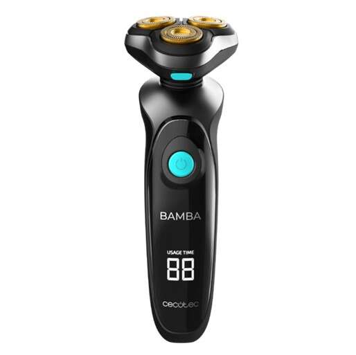 Cecotec Bamba PrecisionCare TwistGroom Afeitadora Multifunción 10 en 1 - Para Cuerpo y Rostro - Autonomia 80min - Incluye Cabezal - Resistente al agua - Bateria de Litio